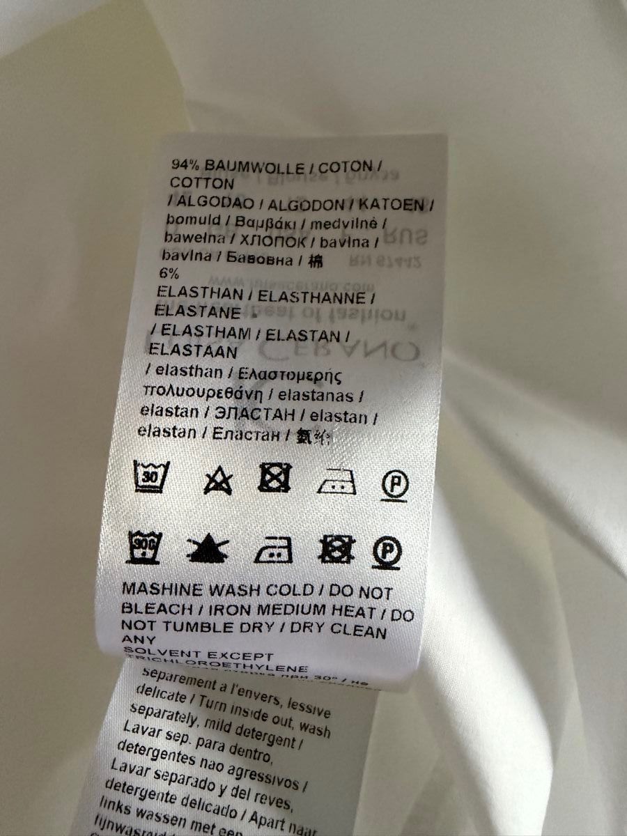 Luisa Cerano Camicette: Bluse Luisa Cerano Weiss Grösse 42 neu – Nuovo e nell'imballaggio originale da Matten b. Interl venduto da Kings-Fashion 5