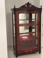 Antike Vitrine Jugendstil Gründerzeit massiv Rarität