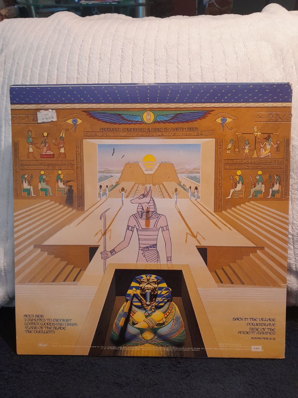 Dischi in vinile: Iron Maiden Powerslave Vinyl LP orig.imp.Can.1984 – Nuovo (secondo la descrizione) da oekingen venduto da beauty1964 1