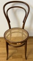 Bugholzstuhl Thonet ähnlich mit Rohrgeflecht - D=31 cm