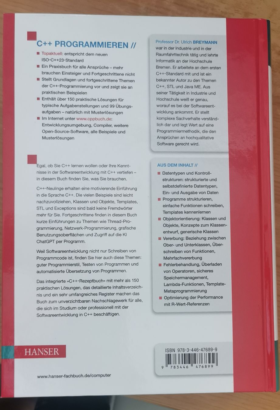 Libri: C++ Programmieren - Lehrbuch für Anfänger & Profis top! – Nuovo (secondo la descrizione) da Glis venduto da BS-Soft 1