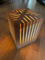 Holzlampe