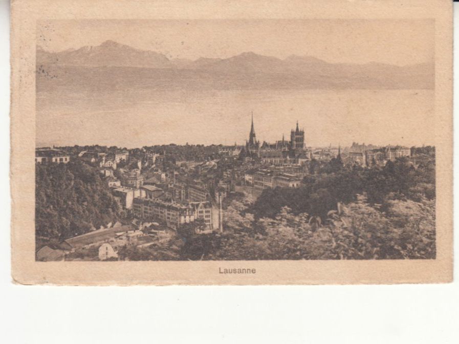 Cartoline postali: Lausanne 1912 – Usato da Bürglen TG venduto da StampGraf
