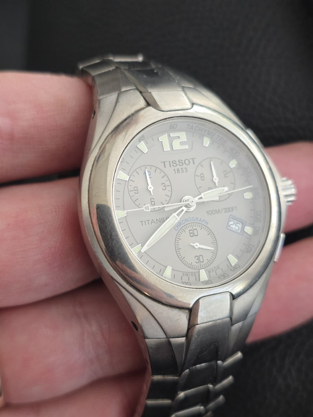 Tissot Orologi: Tissot chrono de plongée en titane Quartz  – Usato da Grand-Lancy venduto da Precision-GE 1