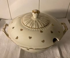 Langenthal Suppenterrine mit Golddekor - Zeitlose Eleganz!