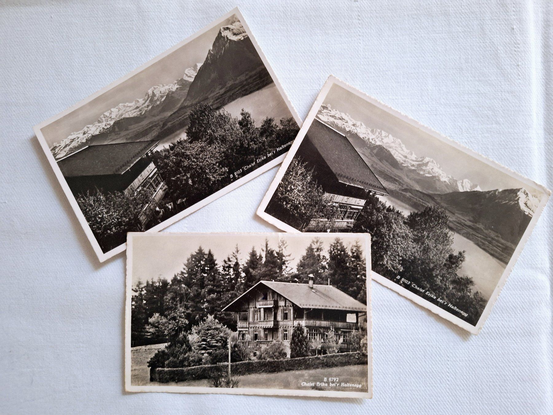 Cartoline postali: Chalet Erika Haltenegg 1943 – Usato da Lyssach venduto da Lyhuga 6