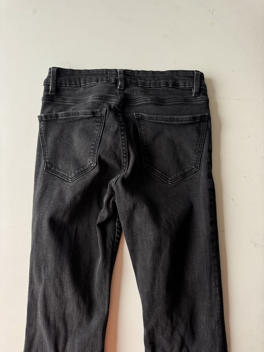 Mango Jeans: Black Flare Jeans Mango Denim Distressed, goth – Neu (gemäss Beschreibung) aus Zürich von forestF4iry 6