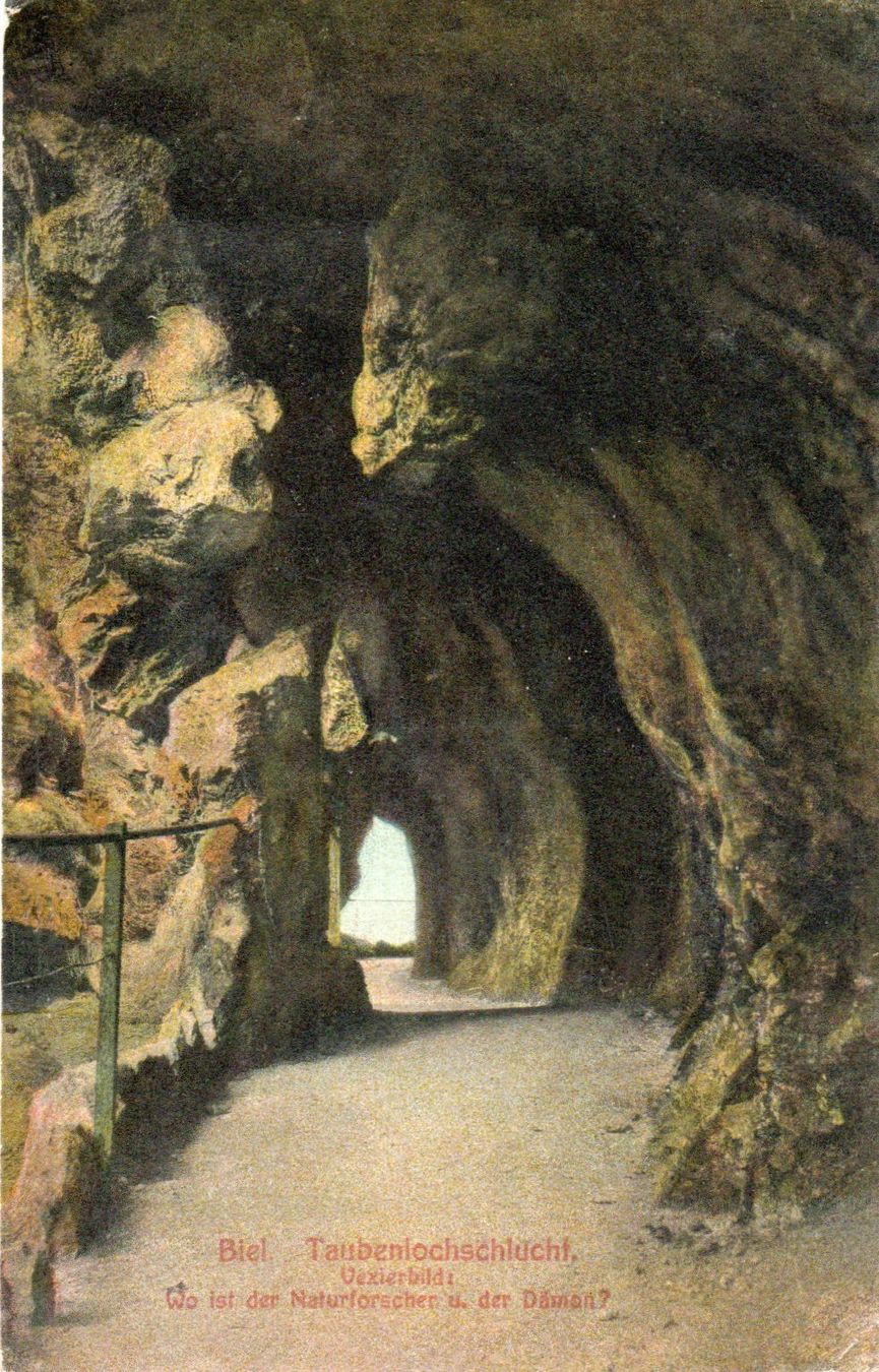 Cartes postales: Biel - Taubenlochschlucht – D'occasion à Melano par pisonsdro