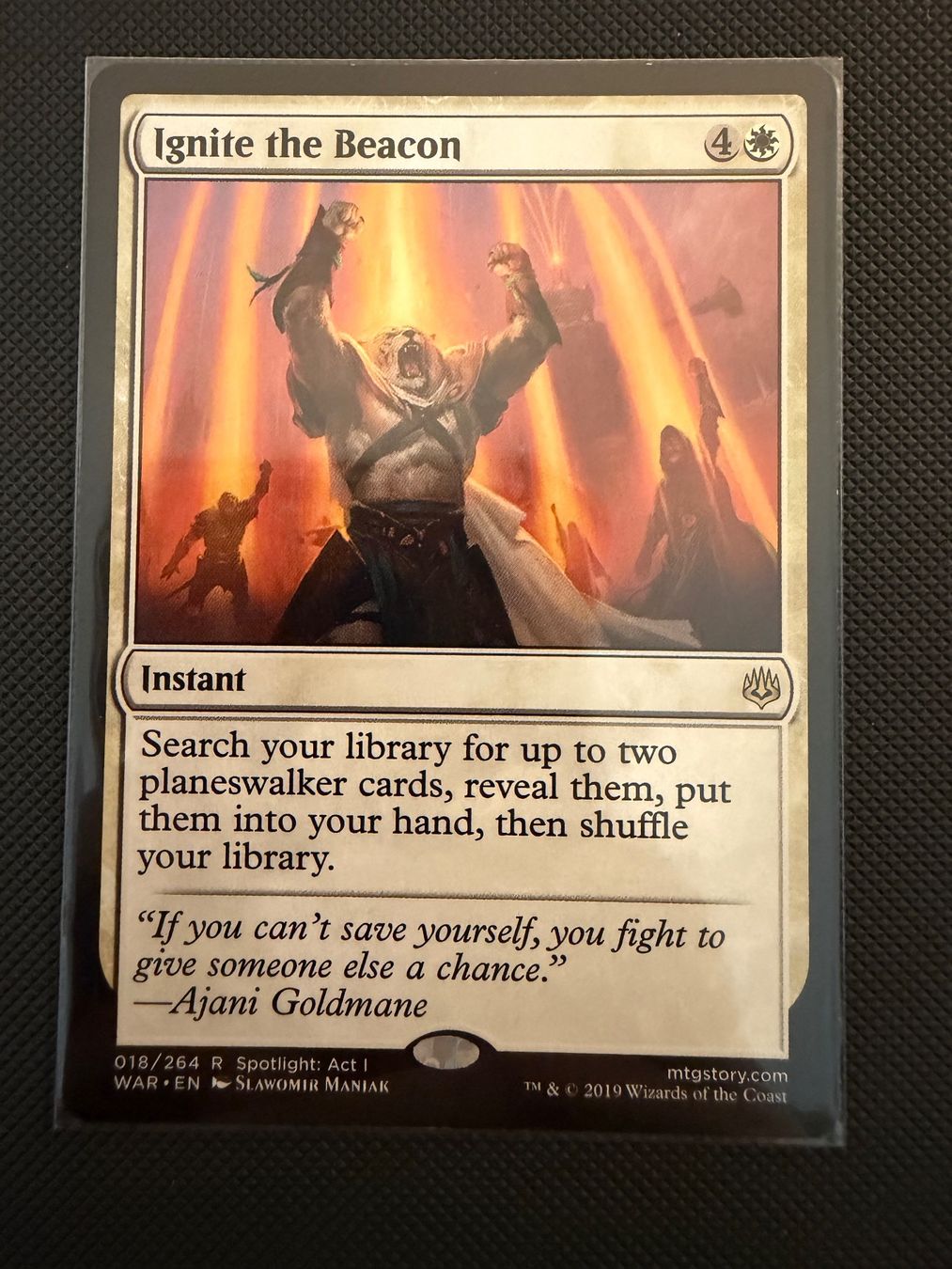 Magic The Gathering Carte collezionabili: Ignite the Beacon – Usato da Ulisbach venduto da joelsj