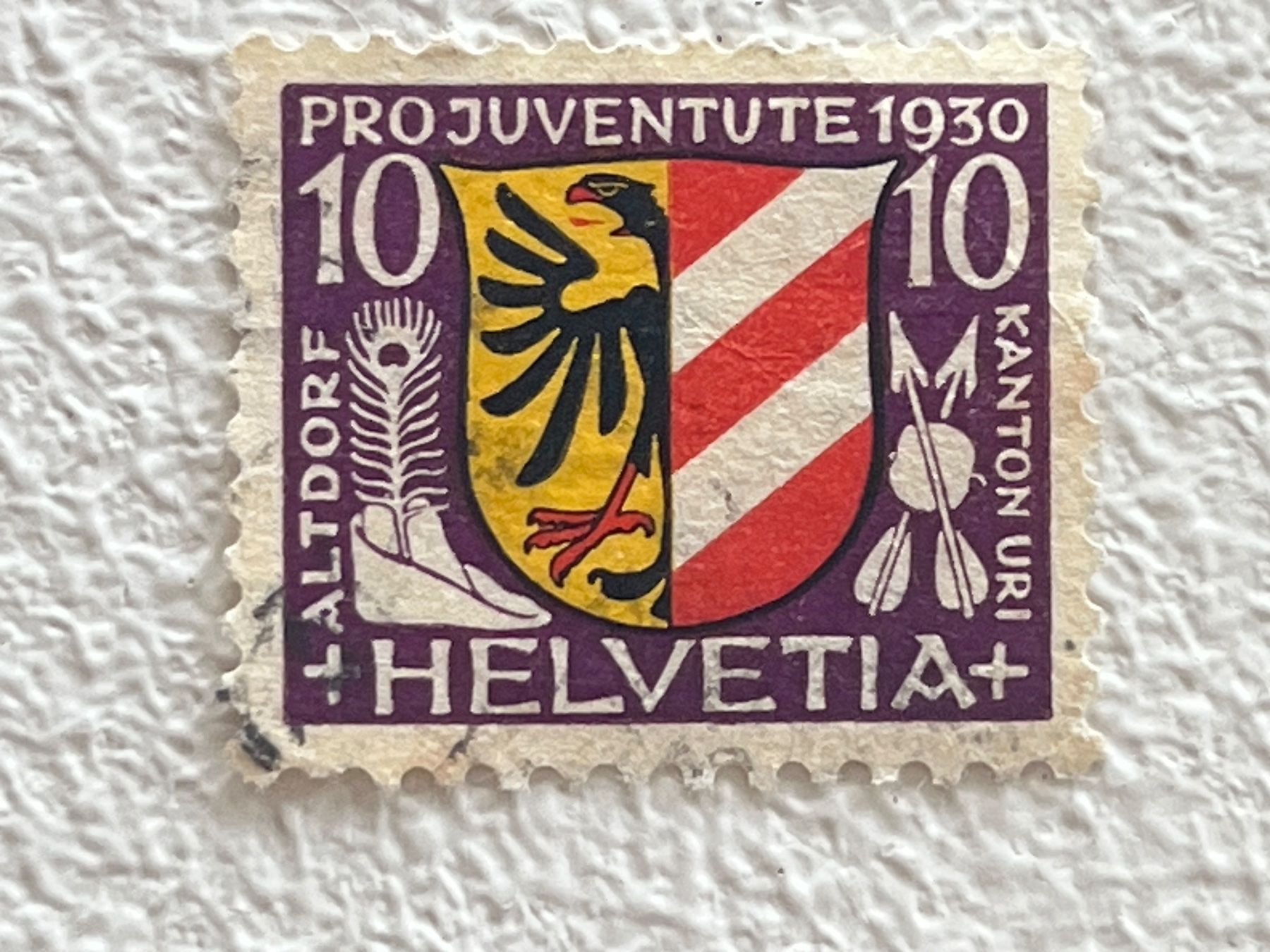 Alle Briefmarken: Schweiz Briefmarke ab 1 CHF !!! – Gebraucht aus Chiasso von AzenYa