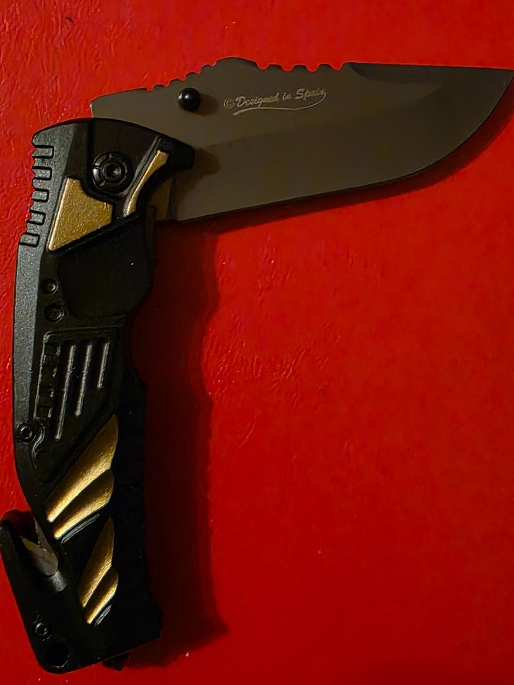 Coltelli tascabile: Jagdmesser Titanium 22CM offen Neu – Nuovo (secondo la descrizione) da Nyon venduto da freetoys08 1