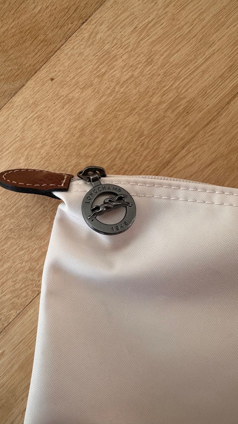 Longchamp Borse da donna: Longchamp Handtasche weiss braun – Usato da Flaach venduto da sel_62zs 4