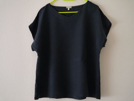 Deerberg Bluse aus 100% Leinen Gr.L