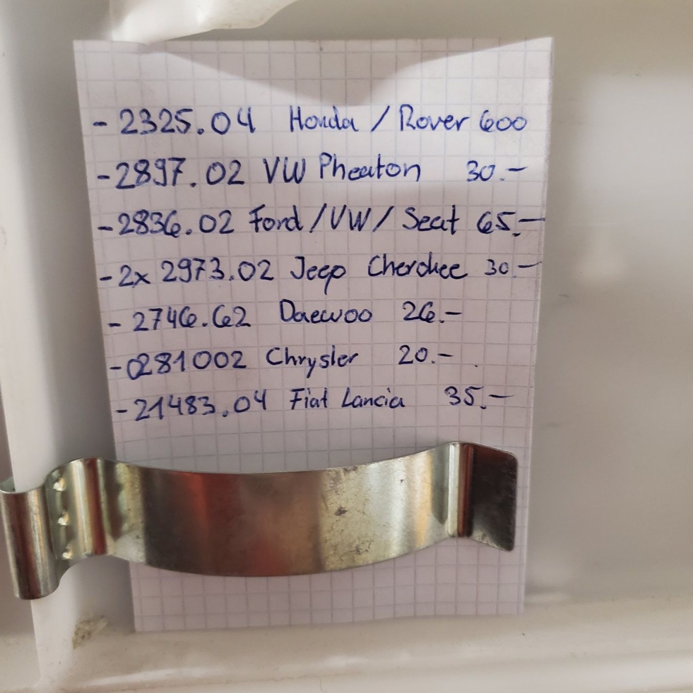 Tutti pezzi di ricambio auto: Kiste voll mit Bremsbelägen Div. Marken – Nuovo e nell'imballaggio originale da Winterberg ZH venduto da mel_xn25 1