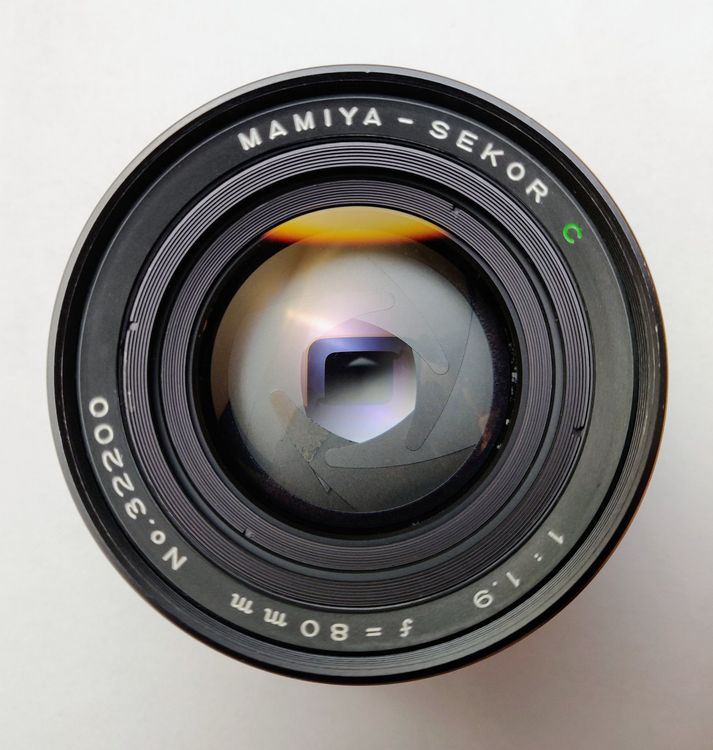 注意事項MAMIYA-SEKOR C 80mm F1.9 - レンズ(単焦点)