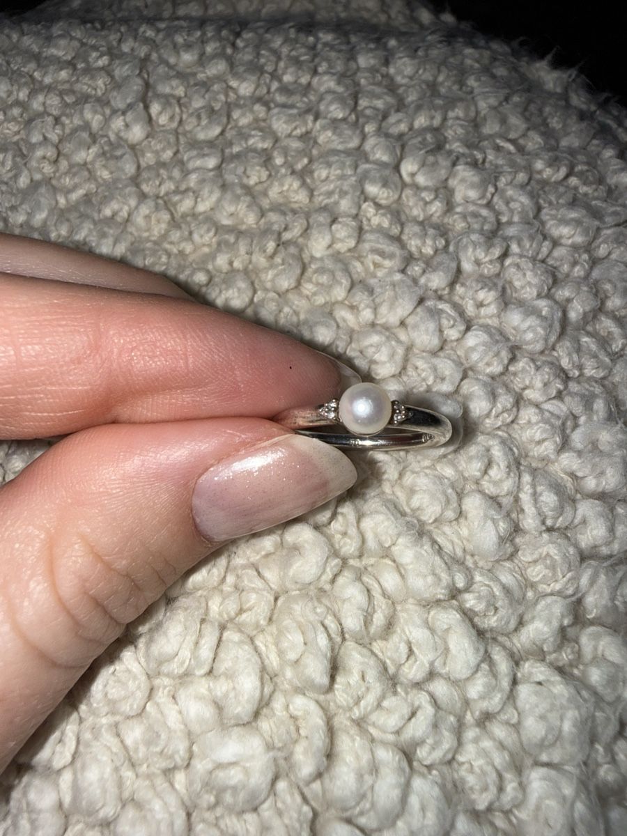 Thomas Sabo Anelli: Thomas Sabo Silber Ring mit Perle  – Usato da Bottmingen venduto da Itsclaire 1