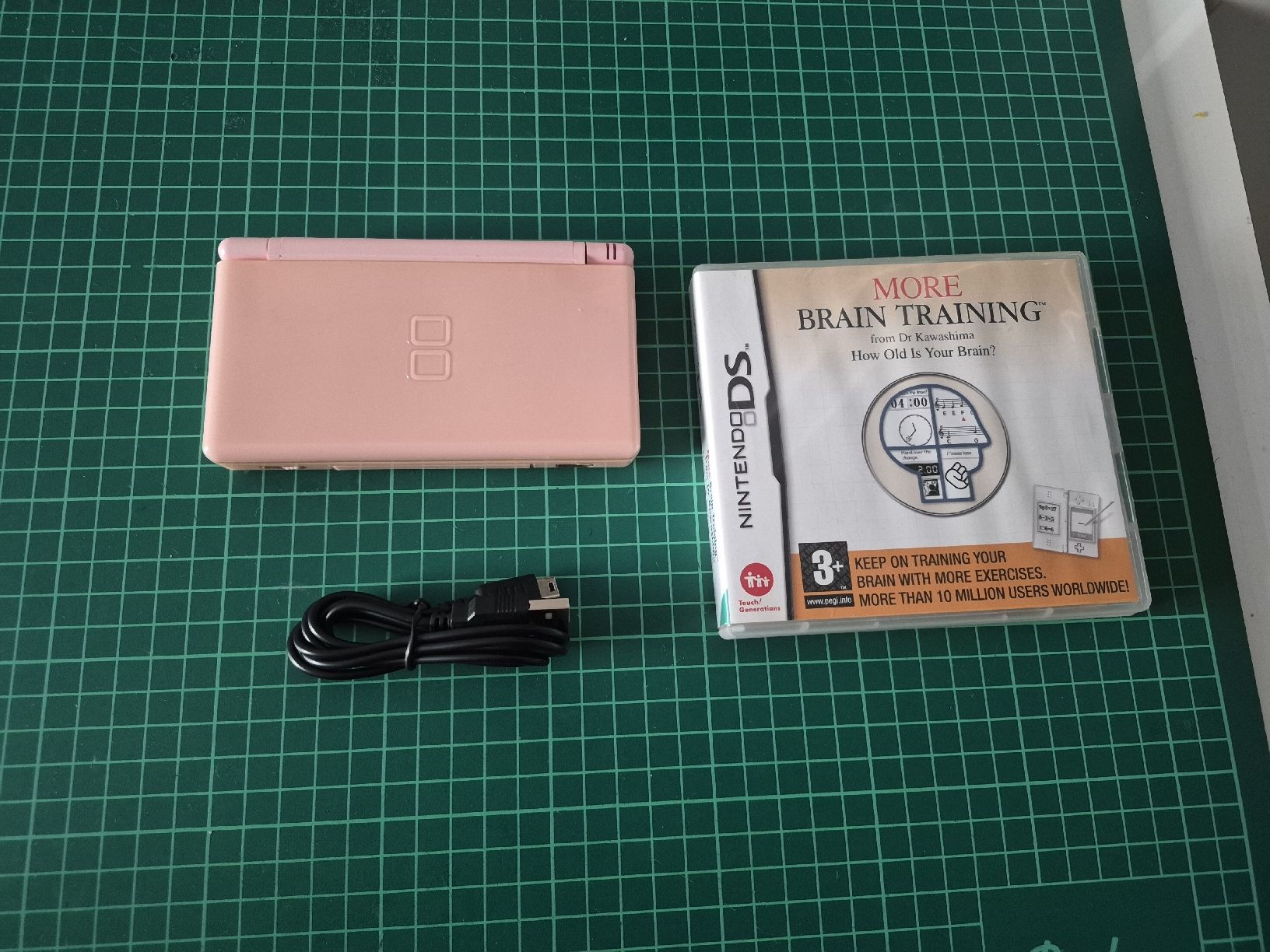 Nintendo Console: Nintendo DS Lite Console Pink + More Brain Training – Usato da Meyrin venduto da Retro-GZ