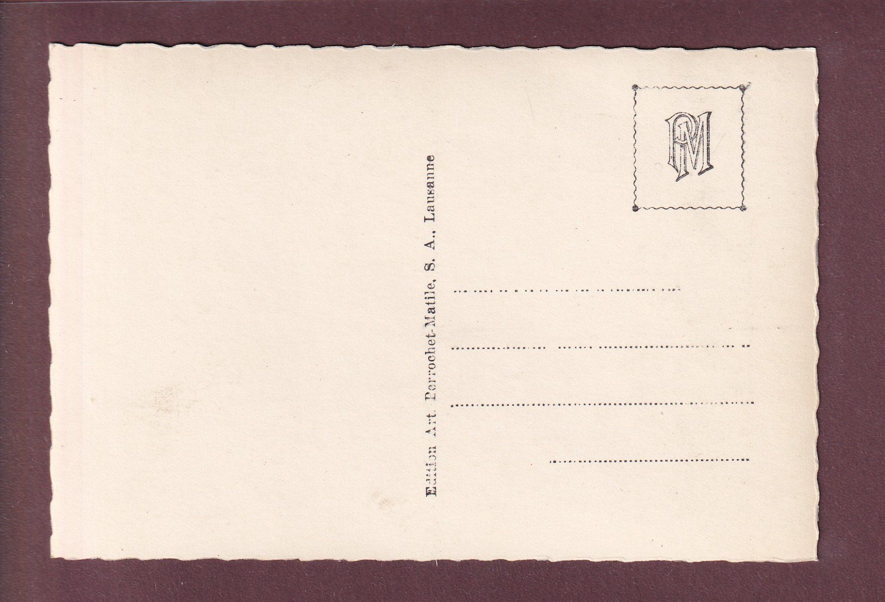 Cartoline postali: SIERRE - Pradegg – Usato da Pully venduto da nicecards 1