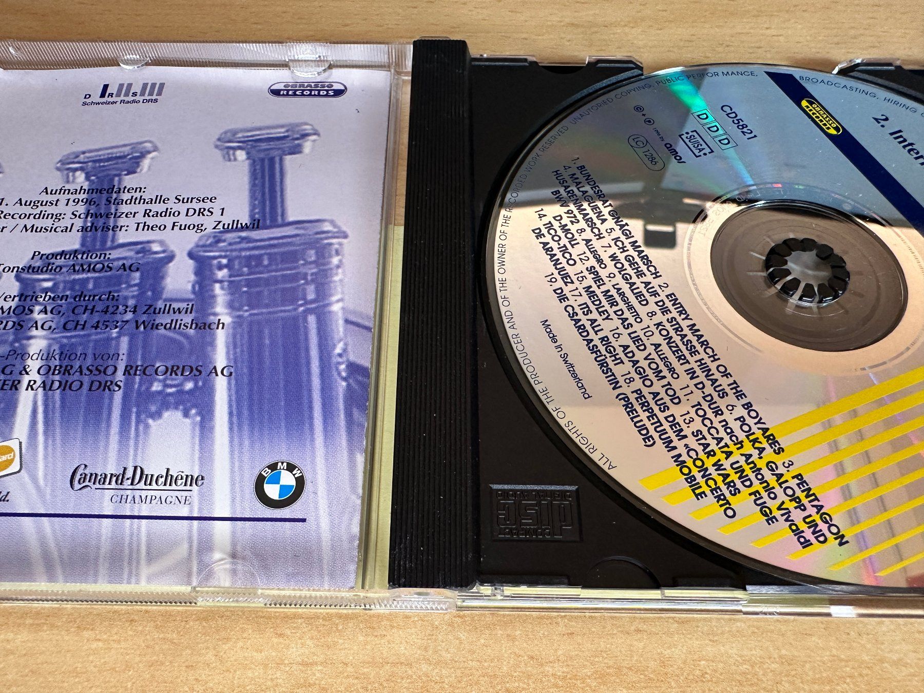 CD: Various - 2. International Band Indoors – Usato da Rikon im Tösstal venduto da Alpenmutz 2