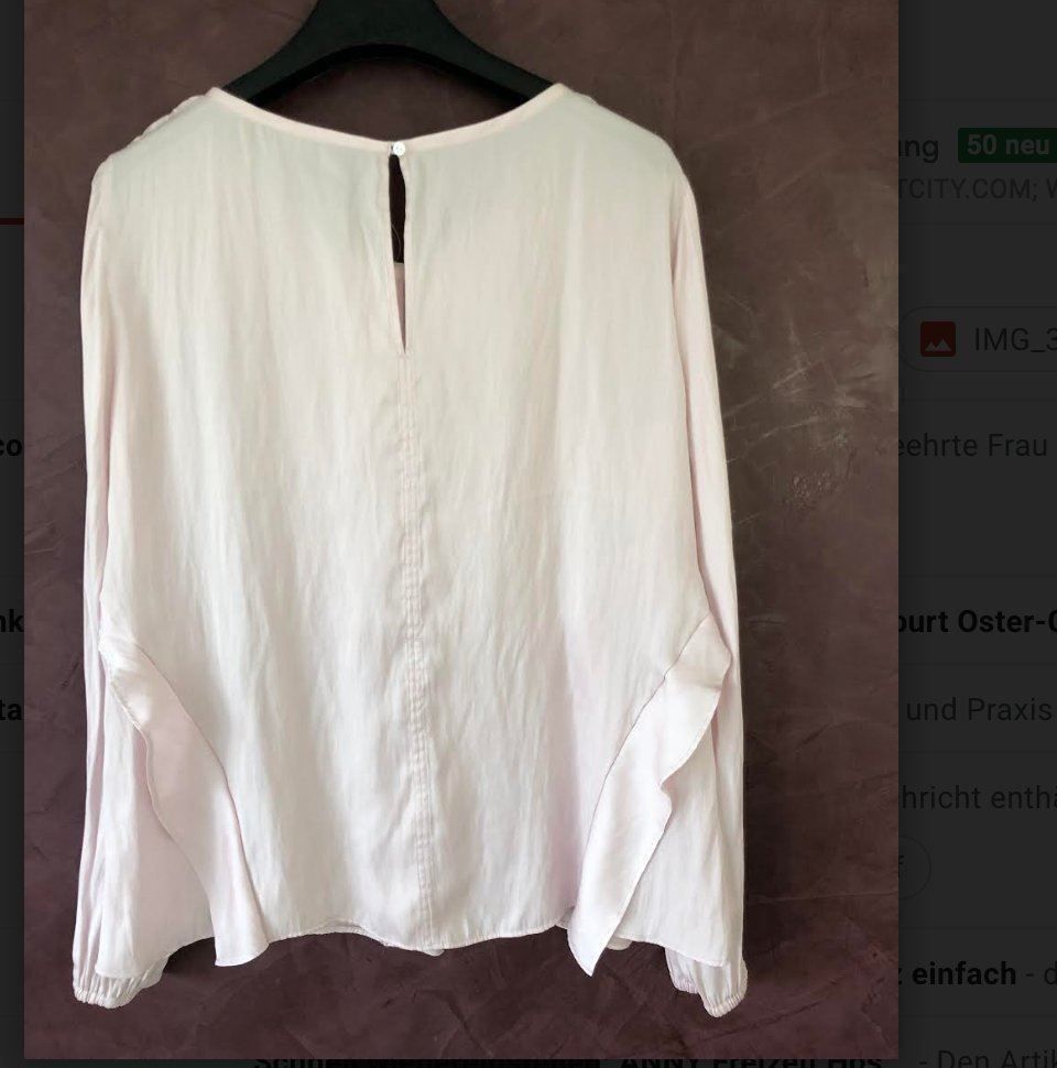 Marc Cain Camicette: Marc Cain Blusenshirt mit Volants 38 N3 – Nuovo (secondo la descrizione) da Volketswil venduto da praxis12 4