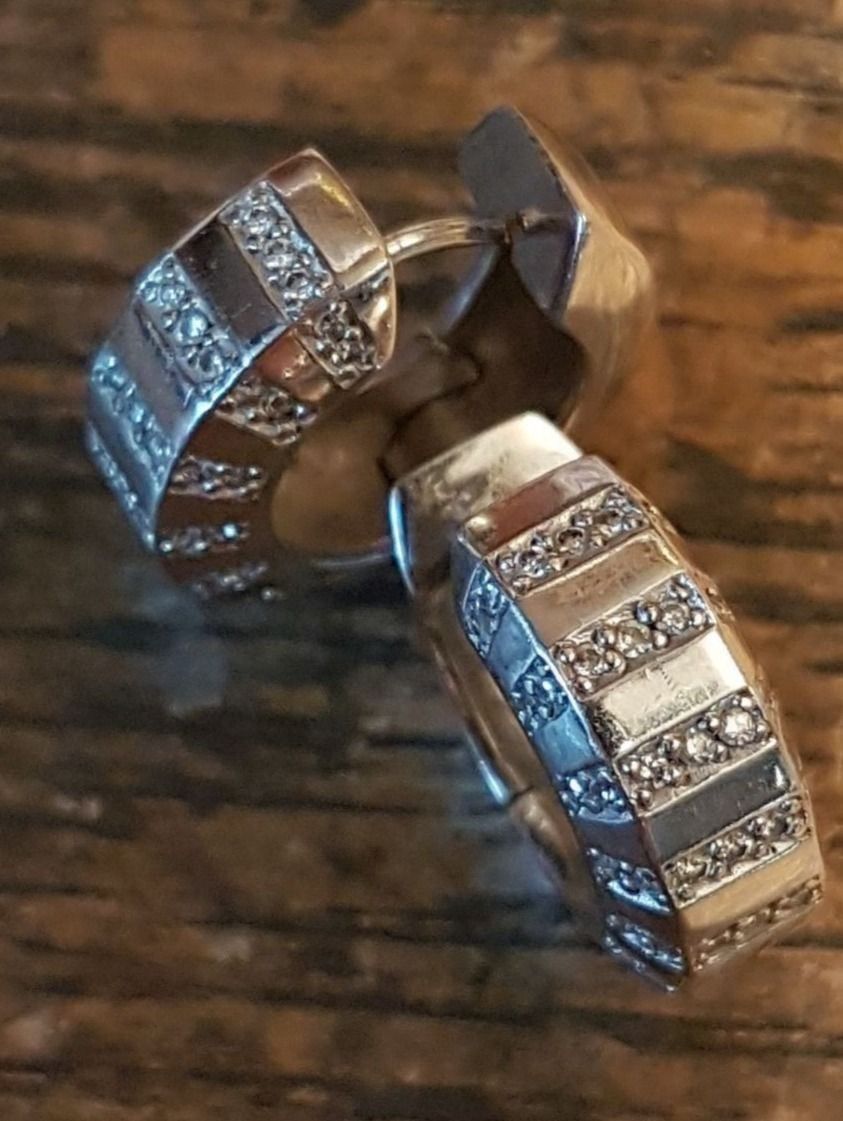 Boucles d'oreille: Wunderschöne Diamant Ohrcreolen – Neuf (Voir description) à Unterägeri par Altgoldschmuck 3