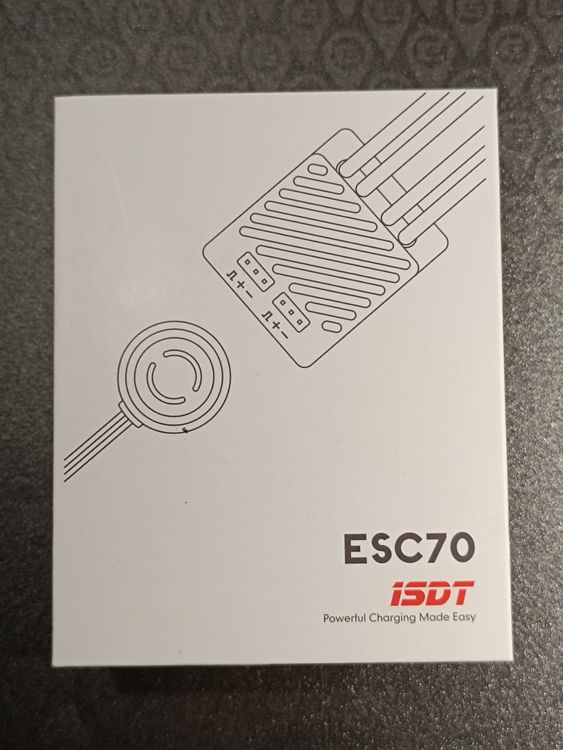 Regolatore Di Velocit&agrave; ISDT ESC70 70A (120A Di Picco) Per Auto RC - Impermeabile, 2-3S Brushed