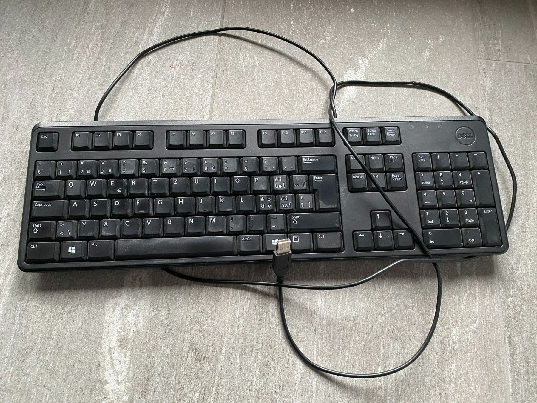 Dell Tastiere: Dell Tastatur mit USB Anschluss – Usato da Zollikofen venduto da england9 1