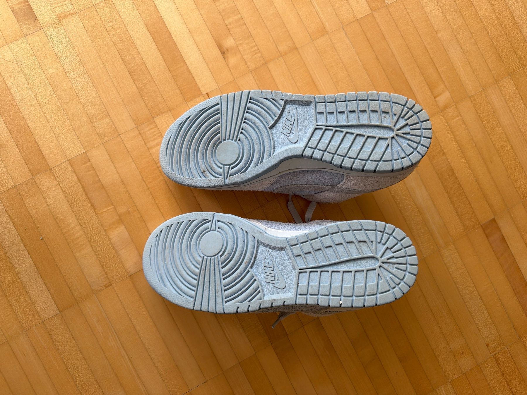 Nike Herrenschuhe: Nike Dunk Low Sneaker hellblau Wildleder gebraucht – Gebraucht aus Winterthur von klein-r 3