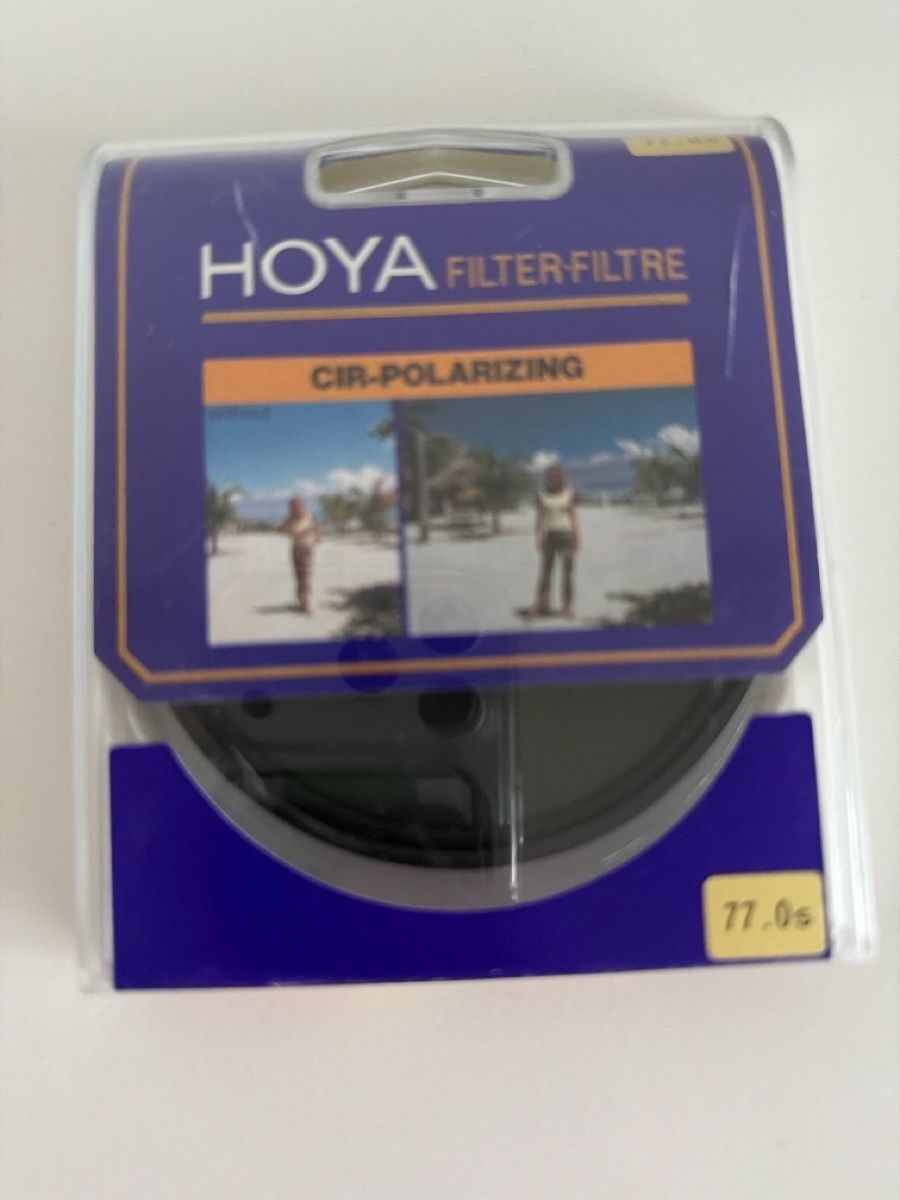 Filter: HOYA CIR-Polarizing Filter 77mm - Neu & Originalverpackt – Neu und originalverpackt aus Biel/Bienne von RO19