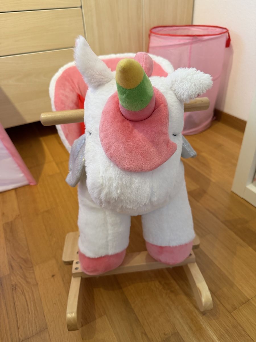 Giocattoli: Schaukeltier Einhorn mit Sound – Usato da Uzwil venduto da ewelin 1