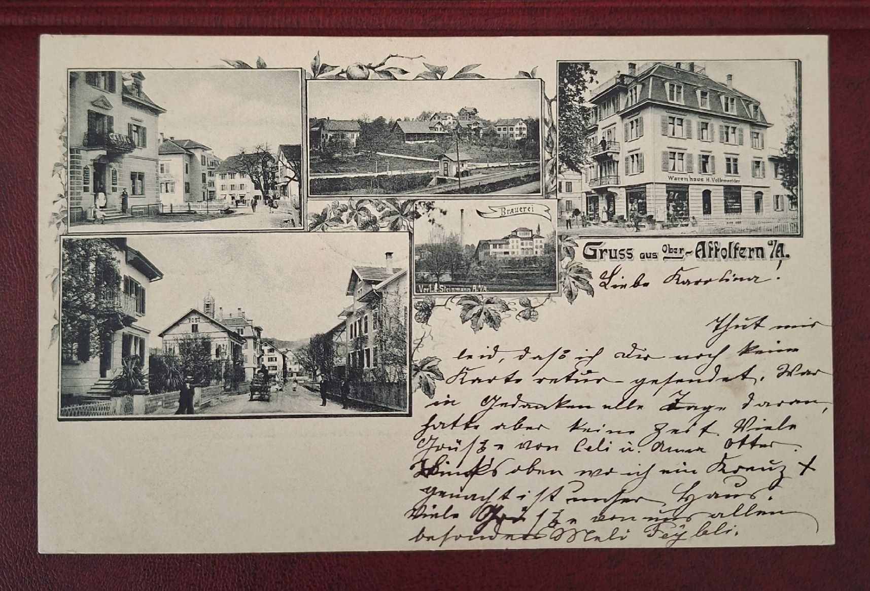 Cartes postales: Gruss aus Affoltern am Albis – D'occasion à Affoltern am Albis par Broki-Albis