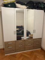 Armoires 4 portes + lit 2 places