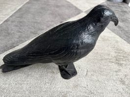 Taubenschreck Rabe, Vogelabwehr Krähe aus Kunststoff, NEU