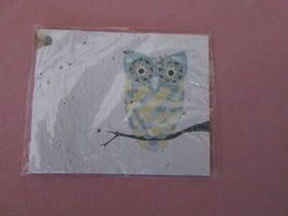 „Growing Paper" Geschenkanhänger