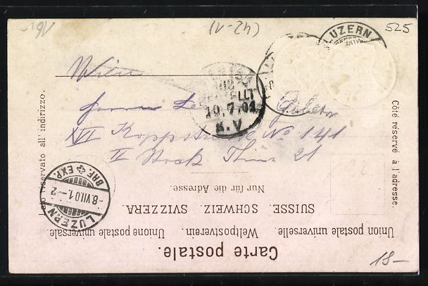 Cartes postales: Litho Luzern, Eidgenössisches Schützen – D'occasion à Berlin par bartko-reher 1