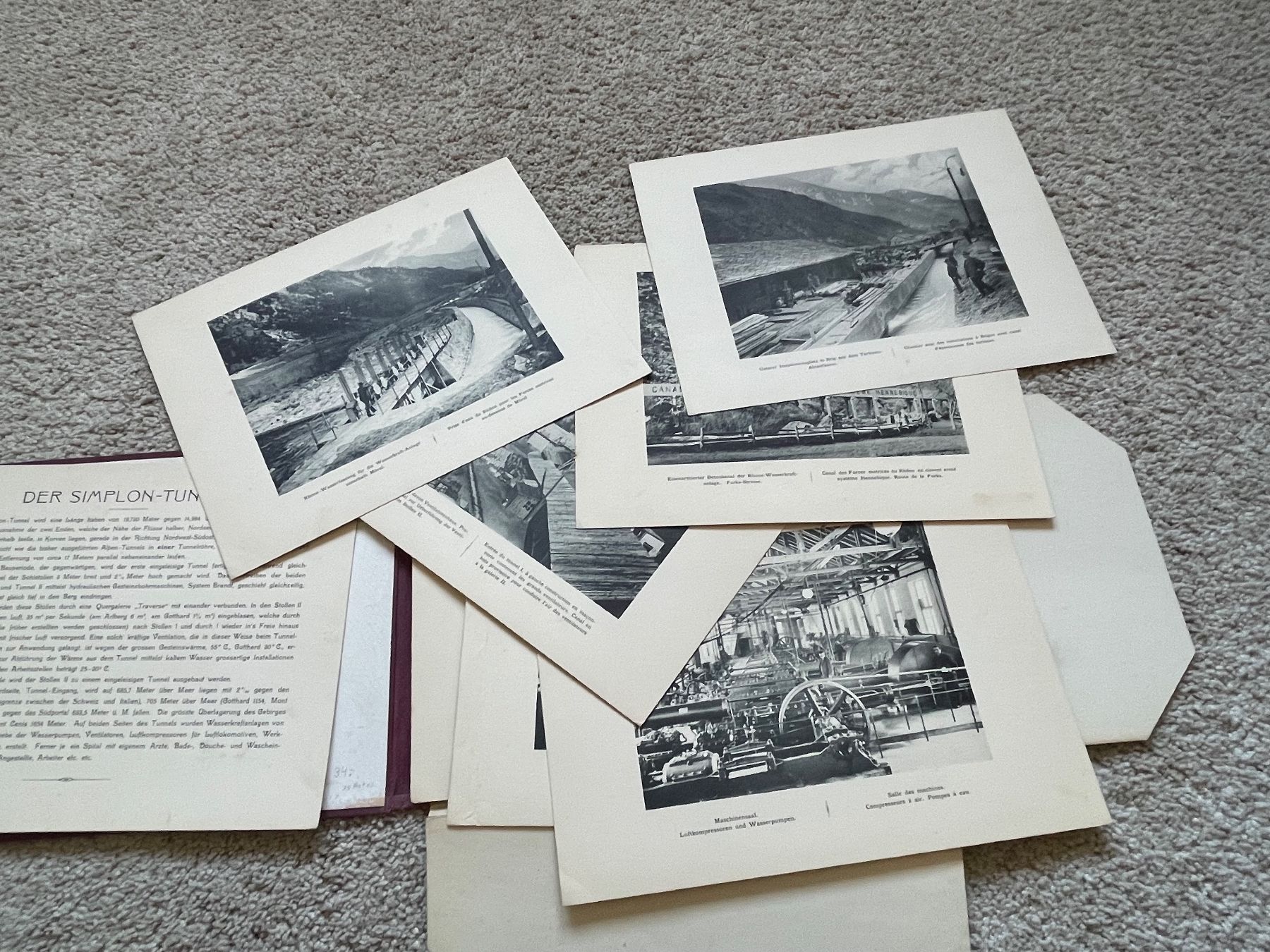 Libri: Simplon Tunnel-Bau Nord Seite – Usato da Kaiseraugst venduto da winnetou04 5