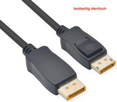 ROLINE DisplayPort Kabel v2.1 10240x4320 10K ST/ST 5m gesch.