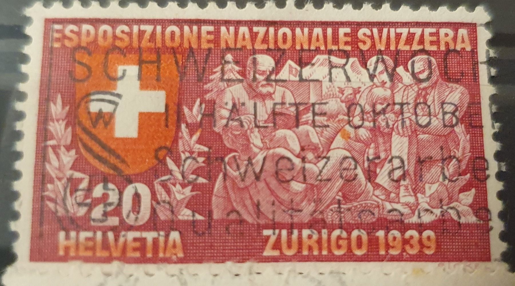 Tutti i francobolli: Schweizerische Landesausstellung PF – Usato da Balgach venduto da SIMEON27 3