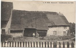 LANDWIRTSCHAFT/STROHDACHHAUS 1910 BONCOURT JU