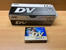 10 Stück, neue MiniDV Kassetten für Camcorder, JVC Qualität