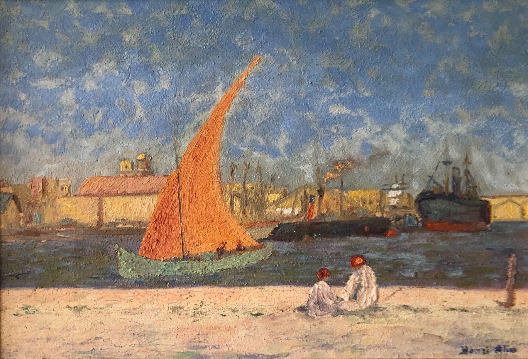Gemälde: Henri Alin (1885-1968) – Gebraucht aus Grosshöchstetten von Perle1951 1