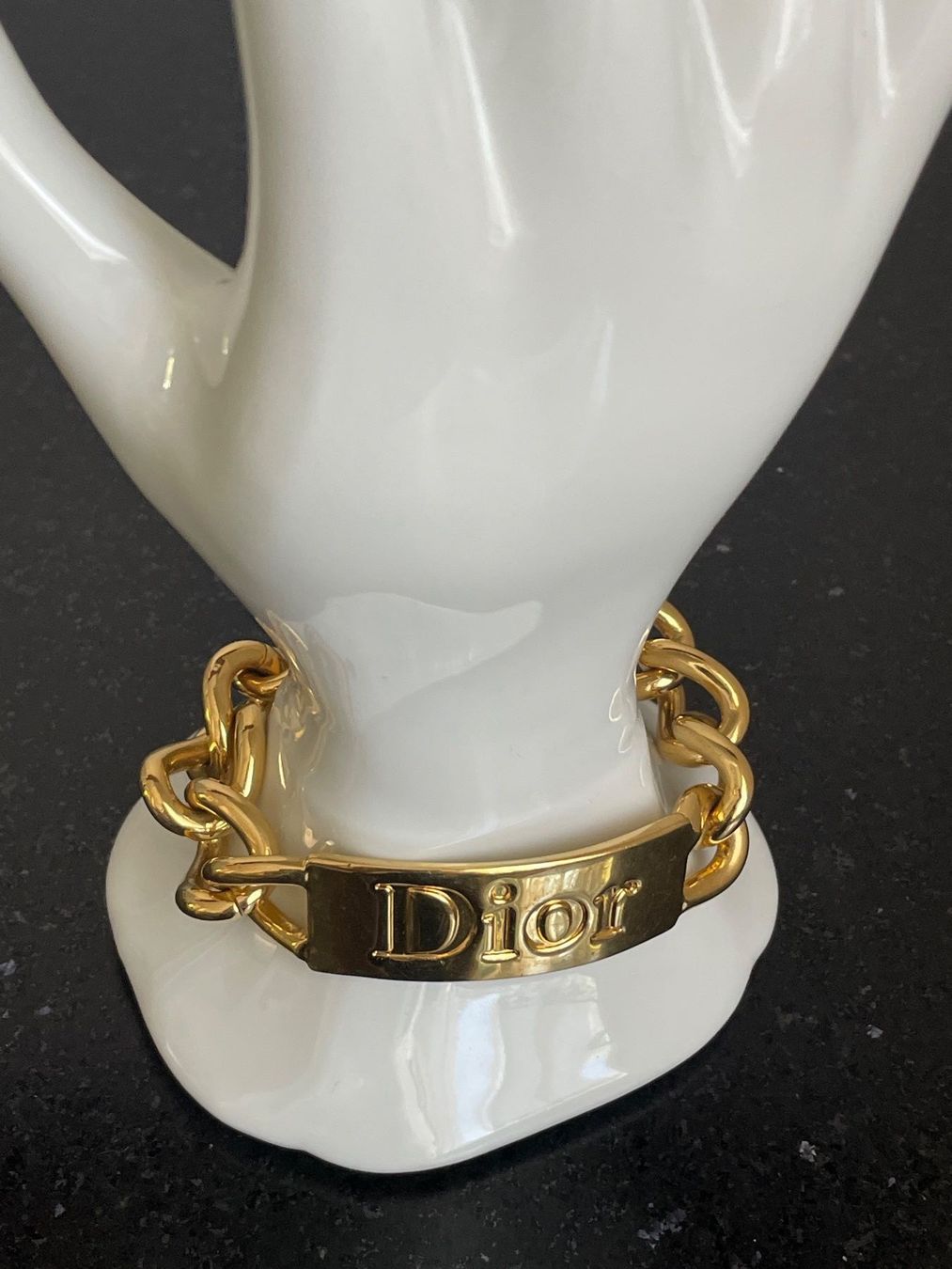 Dior Armbänder & -reifen: Vintage Dior Statement-Armband in Goldoptik – Gebraucht aus Neuhausen am Rheinfall von noelle0810 3