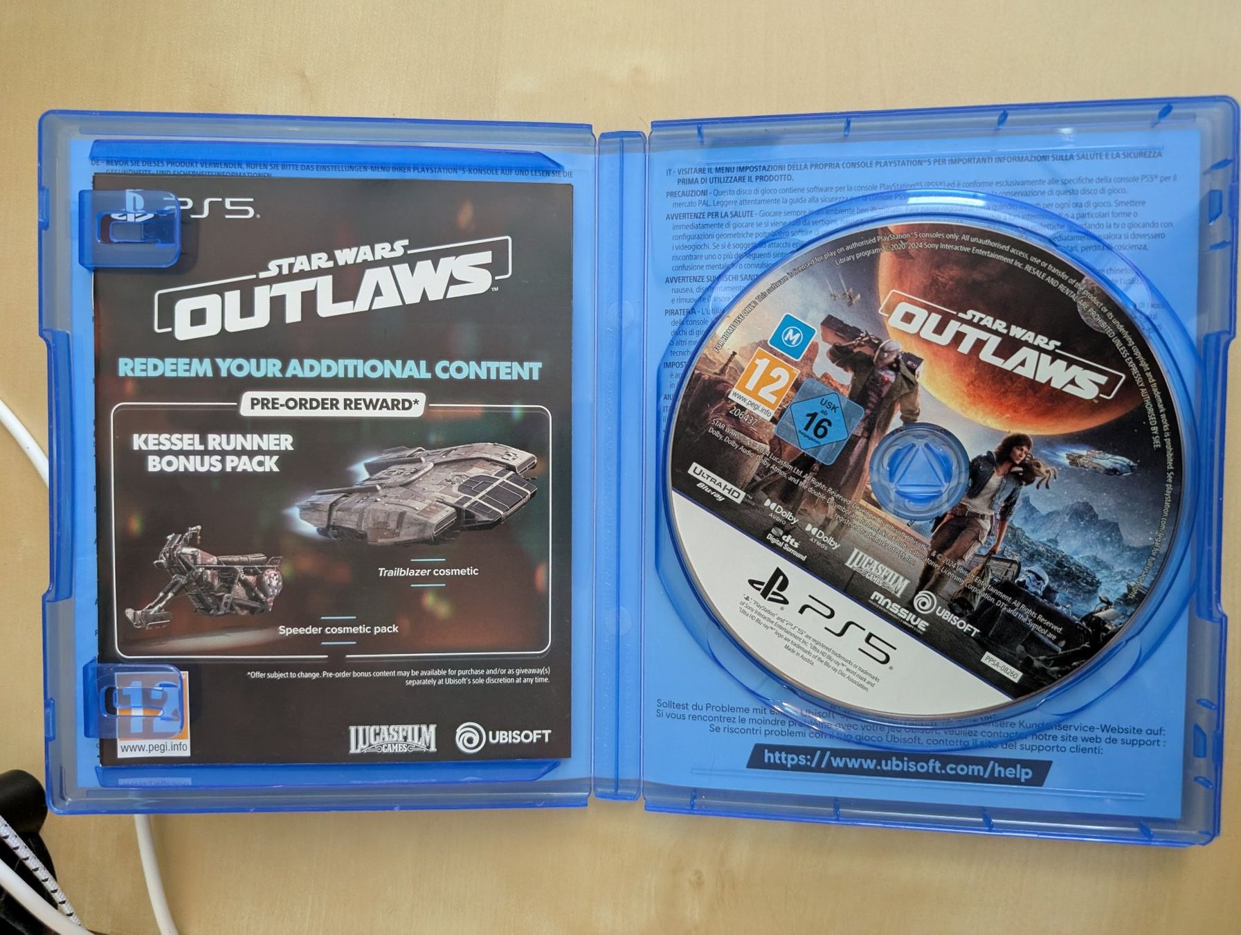 Sony Spiele: Star Wars Outlaws PS5 – Gebraucht aus Gland von Conan85 1