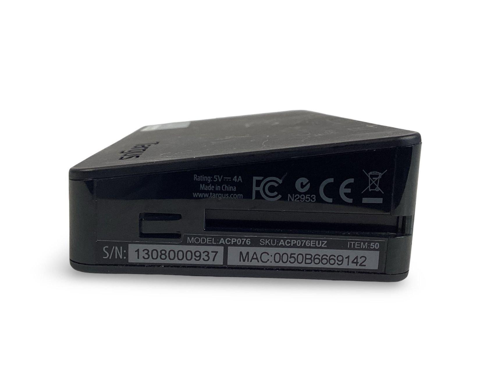 Cavi: TARGUS Dockingstation ACP076 mit USB + Stromkabel – Usato da Zürich venduto da Restwert_Zuerich 3