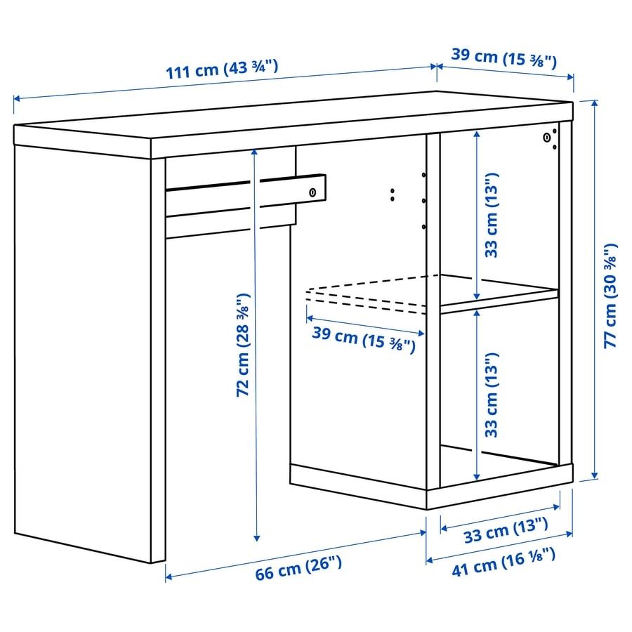 Ikea Scrivanie: IKEA KALLAX Schreibtisch – Usato da Glattbrugg venduto da nat_rq6p 4