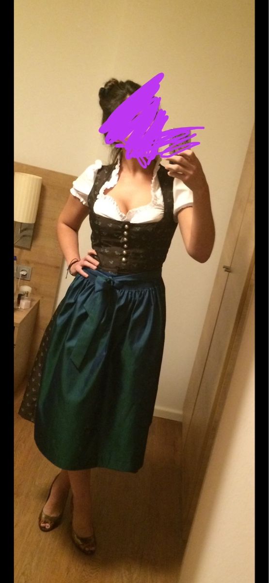 Krüger Kleider: Original Dirndl, Marke Peter Anderl, Grösse 38 - Top! – Gebraucht aus Zuchwil von Duygu3506 5