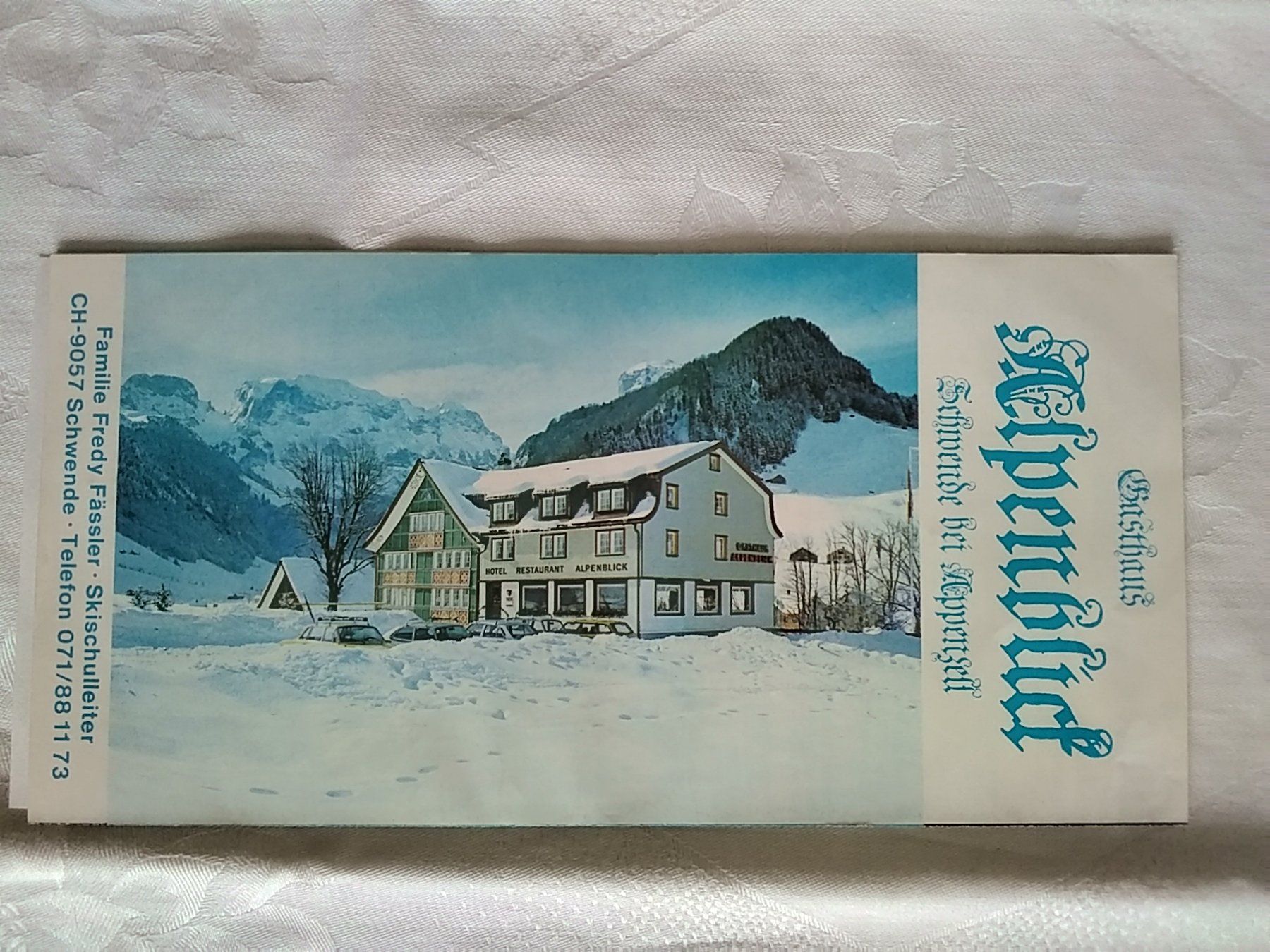 Documenti: Prospekt Alpenblick Schwende – Usato da Appenzell venduto da lama19 2