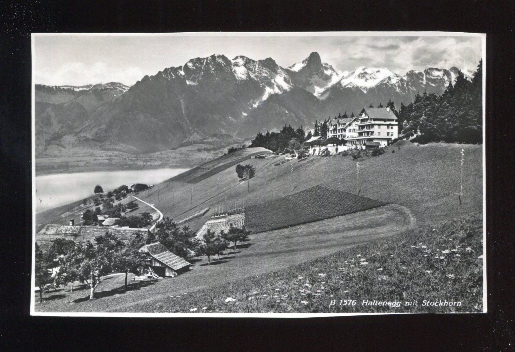 Cartoline postali: Heiligenschwendi, Haltenegg – Usato da Aarau venduto da Elmaar41