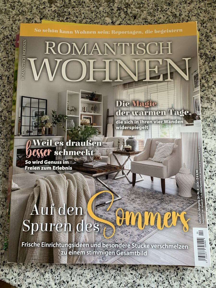 Zeitschriften & Magazine: Romantisch Wohnen Juni/ Juli 2026 – Gebraucht aus Ellikon an der Thur von Bali1999