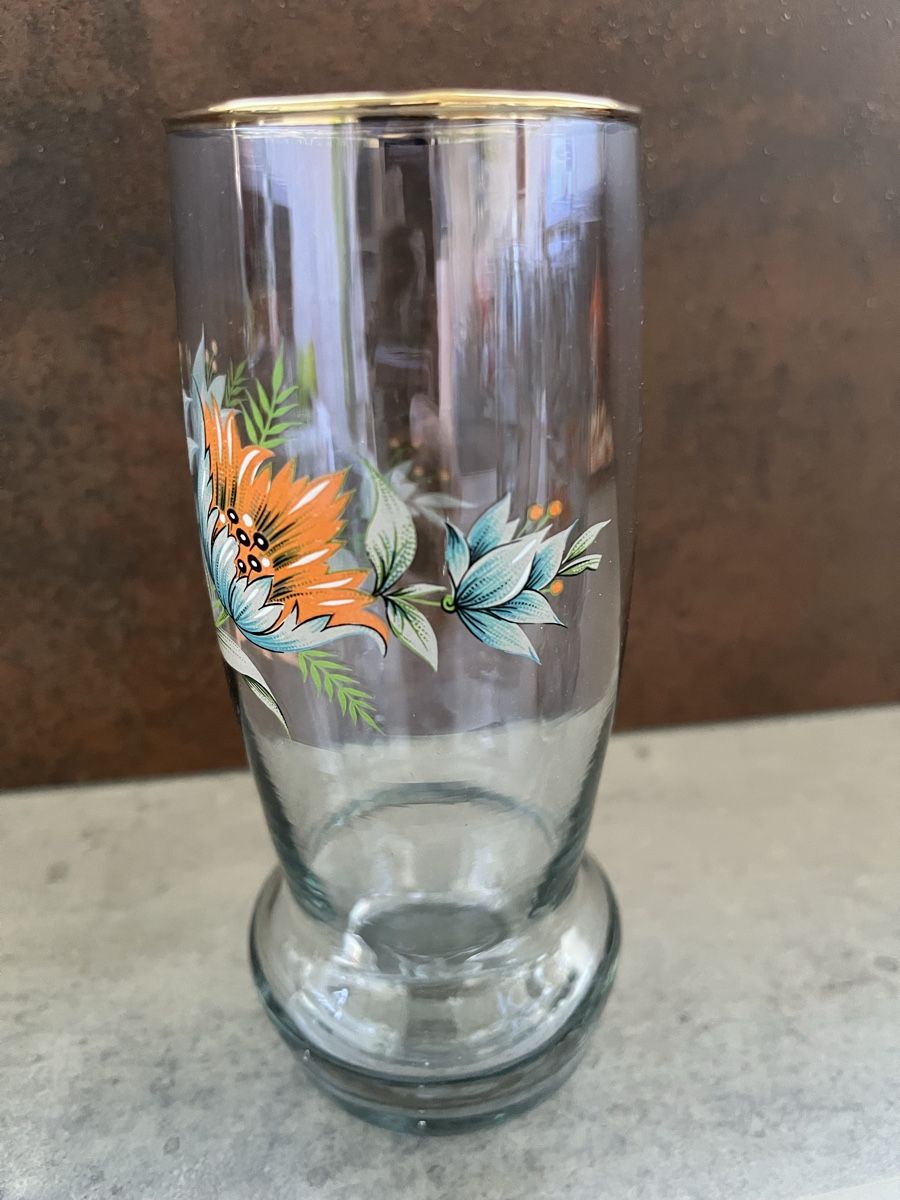 Verres: Verres vintage floral – D'occasion à St. Prex par Nikolletta 7